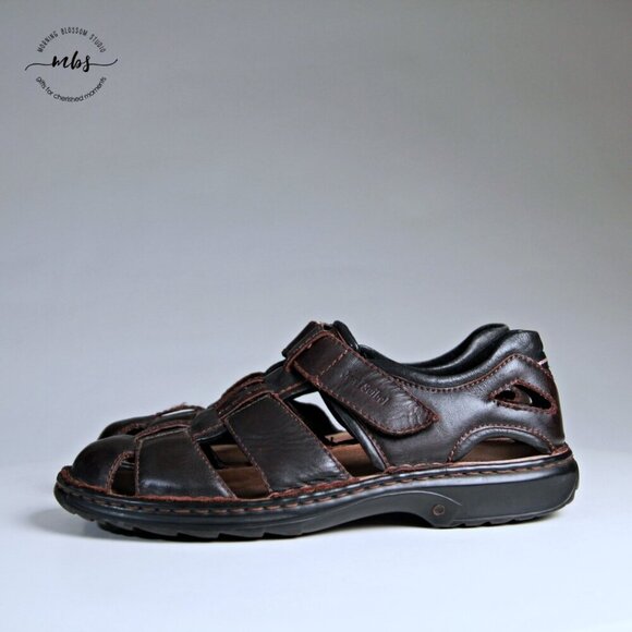 Josef Seibel Jeremy Moro Fisherman Sandals Brown Men EU 44, US‎ 10.5 main image 11